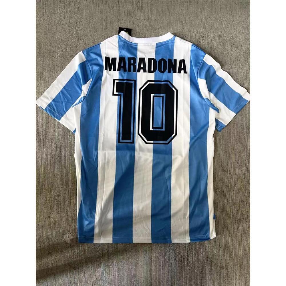 Blue and White Striped Jersey